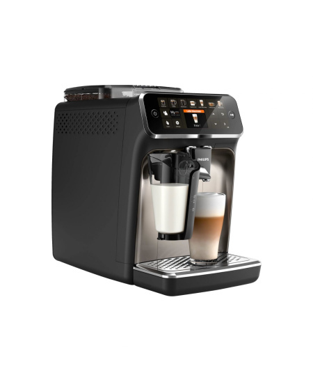 Philips | Series 5400 Coffee Maker | EP5447/90 | Pump pressure 15 bar | Built-in milk frother | Fully Automatic | 1500 W | Black