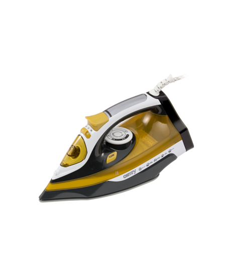 Camry | Iron | CR 5029 | Steam Iron | 2400 W | Continuous steam 40 g/min | Steam boost performance 70 g/min | White/Black/Gold