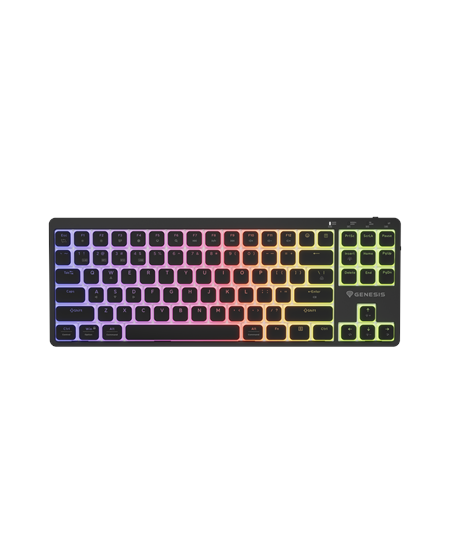 Genesis Thor 430 TKL | Gaming Keyboard | Wireless | Bluetooth | US | Linear | Black