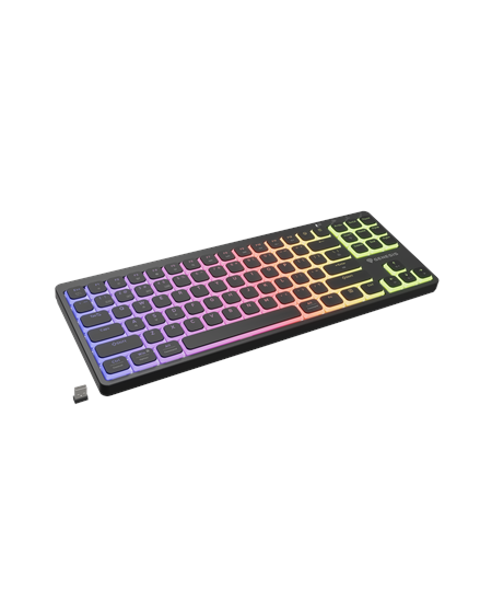 Genesis Thor 430 TKL | Gaming Keyboard | Wireless | Bluetooth | US | Linear | Black