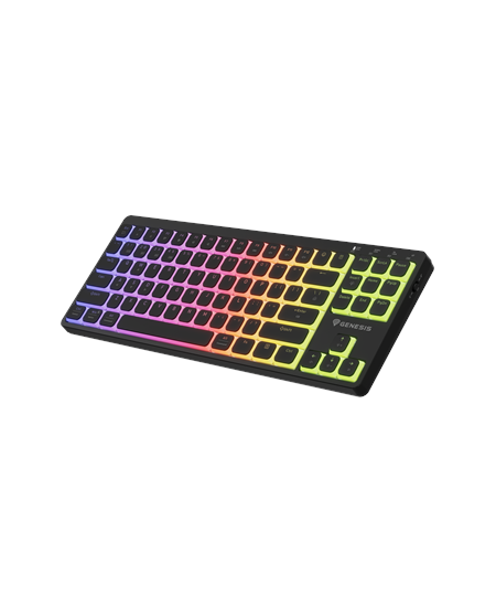 Genesis Thor 430 TKL | Gaming Keyboard | Wireless | Bluetooth | US | Linear | Black