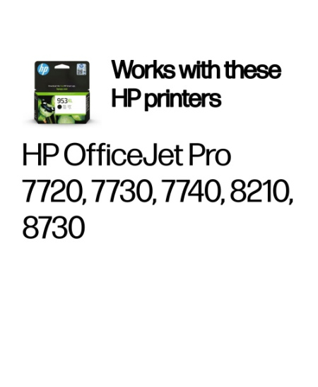HP 953XL (L0S70AE) Rašalinė kasetė, Juoda