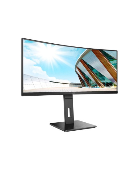 AOC | Curved Monitor | CU34P2A | 34 " | VA | 21:9 | 100 Hz | 1 ms | 3440 × 1440 | 300 cd/m² | Headphone out (3.5mm) | HDM