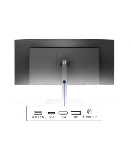 Philips | UltraWide LCD Monitor | 346E2CUAE | 34  " | VA | WQHD | 21:9 | 100 Hz | 4 ms | 3440 x 1440 | 300 cd/m² | HDMI po