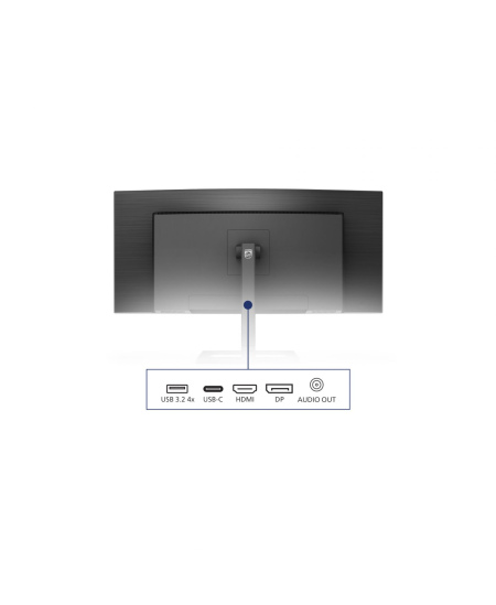 Philips | UltraWide LCD Monitor | 346E2CUAE | 34  " | VA | WQHD | 21:9 | 100 Hz | 4 ms | 3440 x 1440 | 300 cd/m² | HDMI po