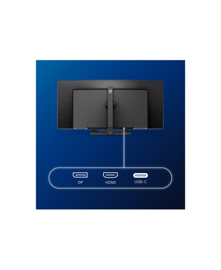 Philips | UltraWide LCD Monitor | 346E2CUAE | 34  " | VA | WQHD | 21:9 | 100 Hz | 4 ms | 3440 x 1440 | 300 cd/m² | HDMI po
