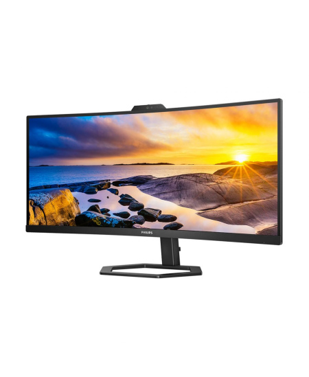 Philips | Monitor with Windows Hello Webcam | 34E1C5600HE/00 | 34 " | VA | 21:9 | 100 Hz | 4 ms | 3440 x 1440 pixels | 300 