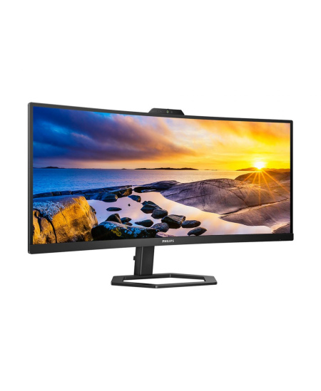Philips | Monitor with Windows Hello Webcam | 34E1C5600HE/00 | 34 " | VA | 21:9 | 100 Hz | 4 ms | 3440 x 1440 pixels | 300 