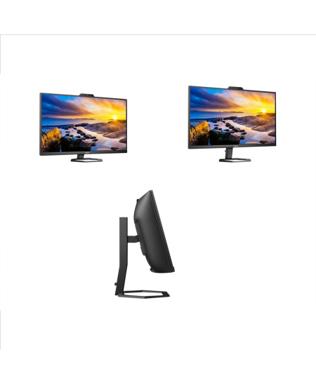 Philips | Monitor with Windows Hello Webcam | 34E1C5600HE/00 | 34 " | VA | 21:9 | 100 Hz | 4 ms | 3440 x 1440 pixels | 300 