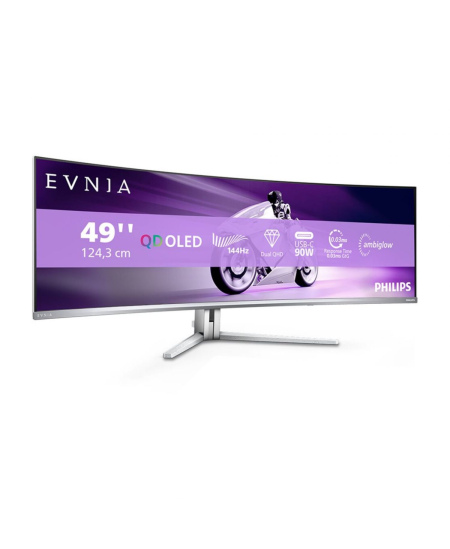 Philips | 49M2C8900L/00 | 49 " | OLED | 32:9 | 144 Hz | 0.03 ms | 5120 x 1440 pixels | HDMI ports quantity 2 | Warranty 24 