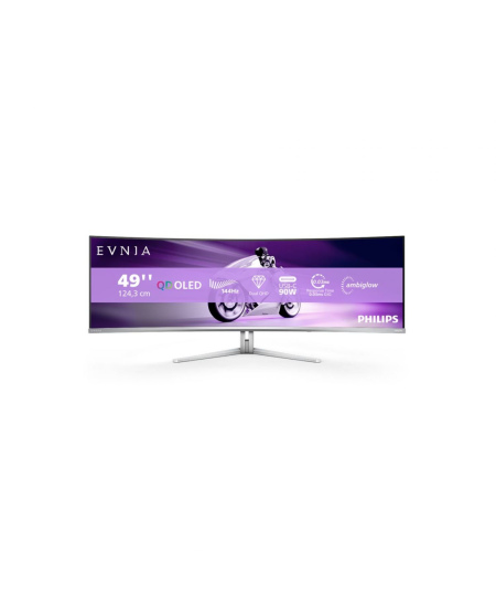 Philips | 49M2C8900L/00 | 49 " | OLED | 32:9 | 144 Hz | 0.03 ms | 5120 x 1440 pixels | HDMI ports quantity 2 | Warranty 24 
