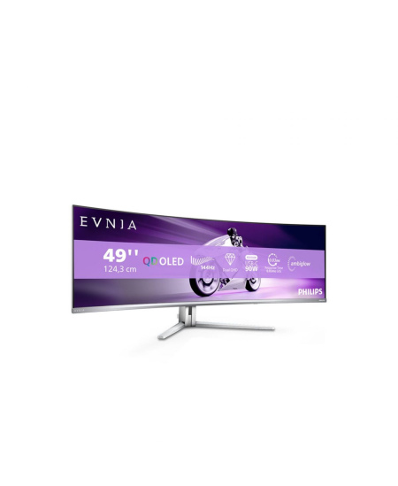 Philips | 49M2C8900L/00 | 49 " | OLED | 32:9 | 144 Hz | 0.03 ms | 5120 x 1440 pixels | HDMI ports quantity 2 | Warranty 24 