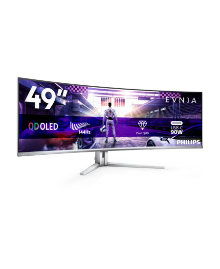 Philips | 49M2C8900L/00 | 49 " | OLED | 32:9 | 144 Hz | 0.03 ms | 5120 x 1440 pixels | HDMI ports quantity 2 | Warranty 24 