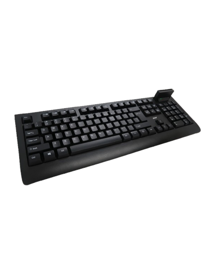 Acer AKW320 | Keyboard | Wired | US | Smart Card Reader | Black | Retil pack