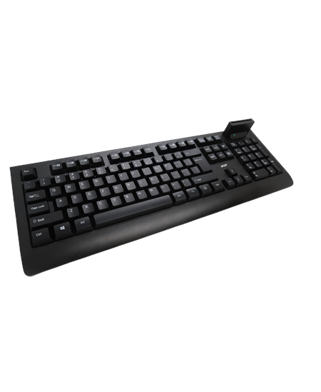 Acer AKW320 | Keyboard | Wired | US | Smart Card Reader | Black | Retil pack