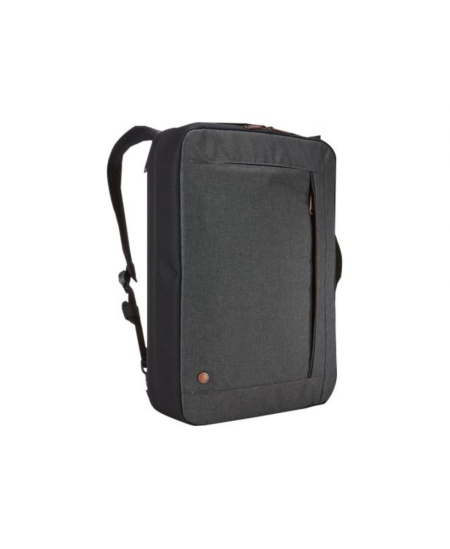 Case Logic | Era Hybrid Briefcase | Fits up to size 15.6 " | Messenger - Briefcase/Backpack | Shoulder strap | Obsidian