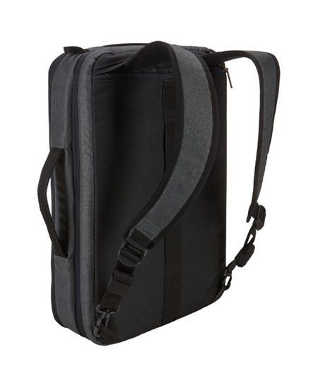 Case Logic | Era Hybrid Briefcase | Fits up to size 15.6 " | Messenger - Briefcase/Backpack | Shoulder strap | Obsidian