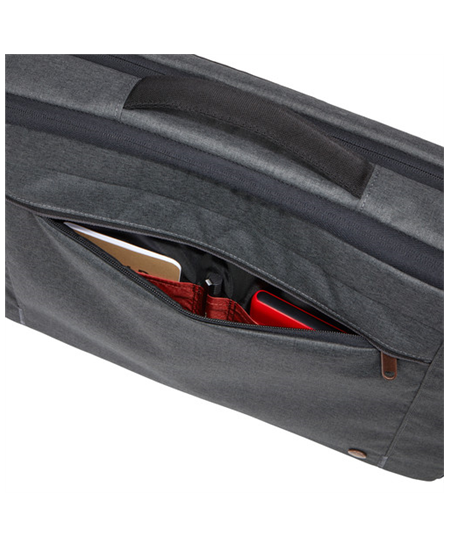 Case Logic | Era Hybrid Briefcase | Fits up to size 15.6 " | Messenger - Briefcase/Backpack | Shoulder strap | Obsidian