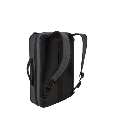Case Logic | Era Hybrid Briefcase | Fits up to size 15.6 " | Messenger - Briefcase/Backpack | Shoulder strap | Obsidian