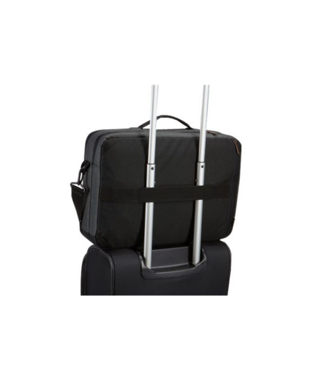 Case Logic | Era Hybrid Briefcase | Fits up to size 15.6 " | Messenger - Briefcase/Backpack | Shoulder strap | Obsidian