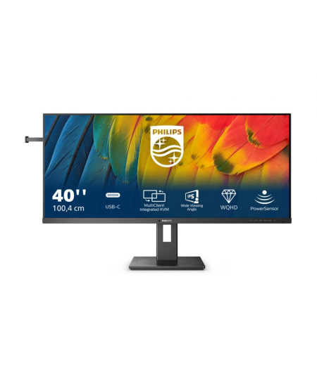 Philips | USB-C Hub Monitor | 40B1U5600/00 | 40 " | IPS | WQHD | 21:9 | 120 Hz | 4 ms | 3440 x 1440 | 500 cd/m² | HDMI por