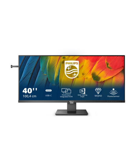 Philips | USB-C Hub Monitor | 40B1U5600/00 | 40 " | IPS | WQHD | 21:9 | 120 Hz | 4 ms | 3440 x 1440 | 500 cd/m² | HDMI por