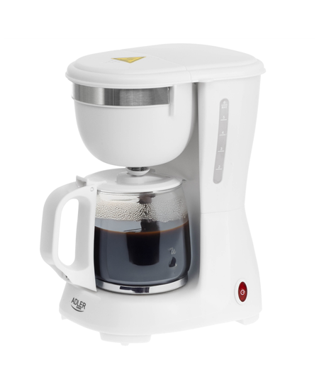 Adler Coffee Maker | AD 4381w | Drip | 600 W | White