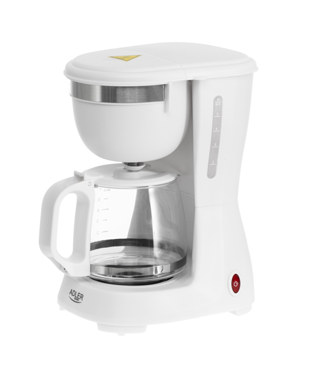 Adler Coffee Maker | AD 4381w | Drip | 600 W | White