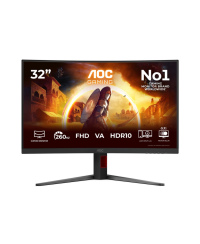 AOC C32G4Z | 32 " | VA | FHD | 16:9 | 240 Hz | 0.3 ms | 1920 x 1080 pixels | 300 cd/m² | HDMI ports quantity 1 | Black