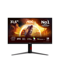 AOC U32G4U | 32 " | Fast IPS | UHD | 16:9 | 160 Hz | 1 ms | 3840 x 2160 pixels | 450 cd/m² | HDMI ports quantity 2 | Black