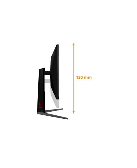 AOC U32G4U | 32 " | Fast IPS | UHD | 16:9 | 160 Hz | 1 ms | 3840 x 2160 pixels | 450 cd/m² | HDMI ports quantity 2 | Black