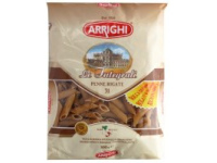 Makaronai ARRIGHI, pilno grūdo, penne rigate, 500 g