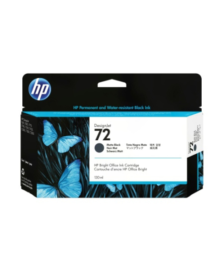 HP 72 (C9403A) Rašalinė kasetė, Matinė juoda