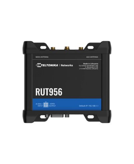 Teltonika | Industrial Router | RUT956 | 802.11n | 10/100 Mbit/s | Ethernet LAN (RJ-45) ports 4 | Mesh Support No | MU-MiMO No |