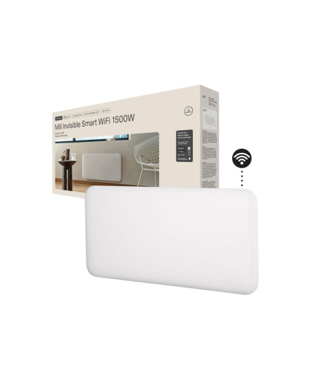 Mill WiFi Panel Heater | PA1500WIFI4A | Panel Heater | 1500 W | Suitable for rooms up to 22 m² | White | IPX4