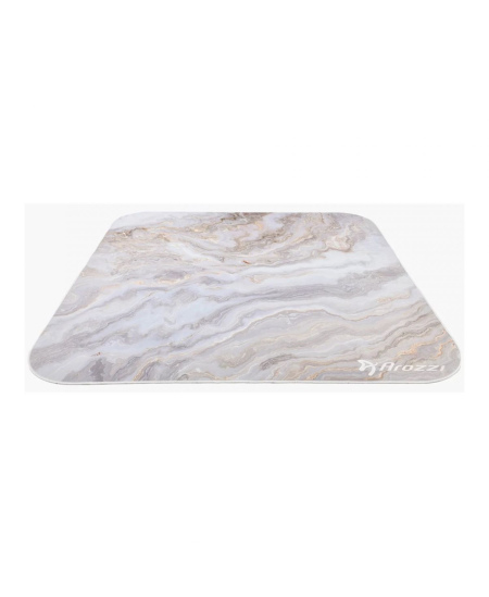 Arozzi Zona Square Floor Pad | White Marble