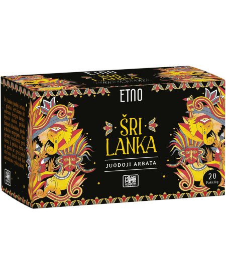 Juodoji arbata ETNO, Šri Lanka, 20 vnt