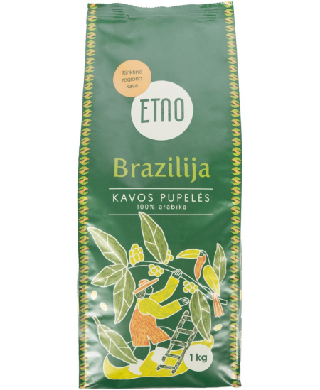 Kavos pupelės ETNO, Brazilija, 1 kg