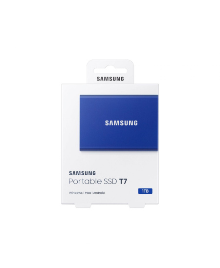 Samsung Portable SSD T7 1000 GB, USB 3.2, Blue