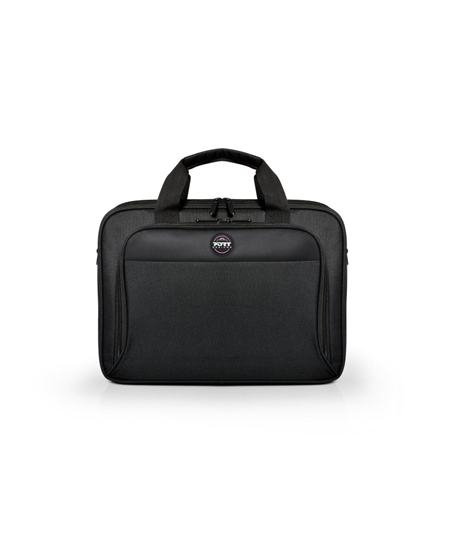 PORT DESIGNS HANOI II CLAMSHELL 105064 Fits up to size 15.6 ", Black, Shoulder strap, Messenger - Briefcase