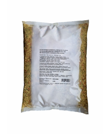 Prieskonių mišinys, be druskos, 1kg
