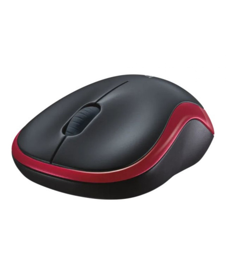 Logitech | Mouse | M185 | Wireless | Red
