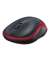 Logitech | Mouse | M185 | Wireless | Red