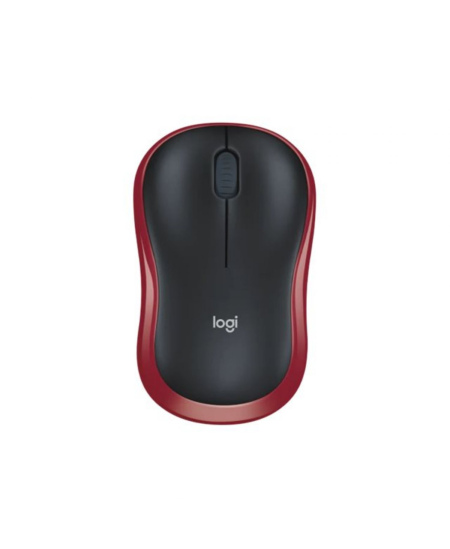 Logitech | Mouse | M185 | Wireless | Red