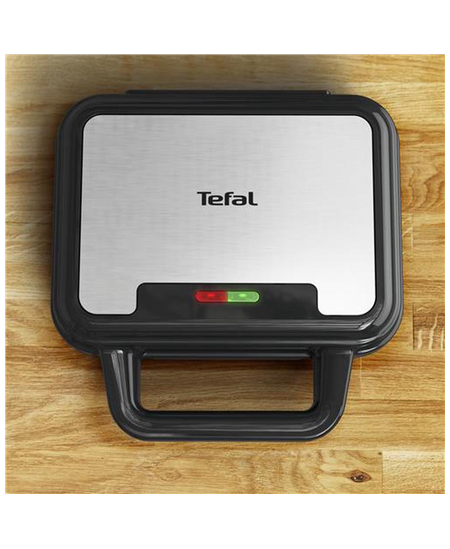 TEFAL | UltraCompact 3in1 SW383D10 | Sandwich Maker | 700 W | Number of plates 3 | Gray/Black