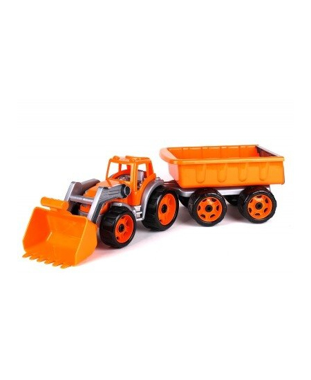 Technok traktorius su priekaba 60 cm