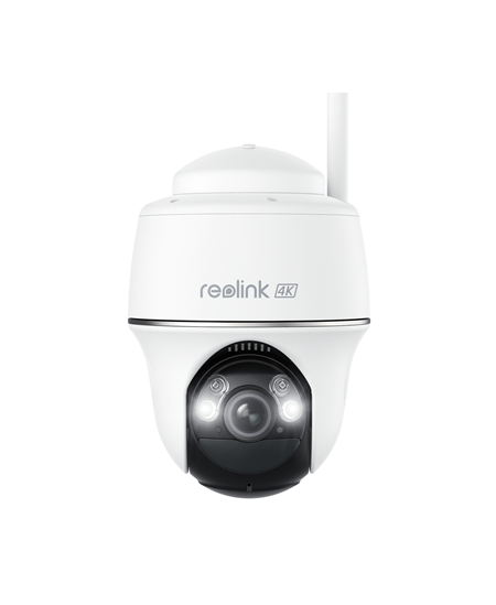 Reolink | Smart 4K Pan and Tilt Camera with Spotlights | Argus Series B440 | Dome | 8 MP | 4mm | H.265 | Micro SD, Max.128GB