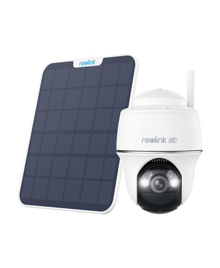 Reolink | Smart 4K Pan and Tilt Camera with Spotlights | Argus Series B440 | Dome | 8 MP | 4mm | H.265 | Micro SD, Max.128GB