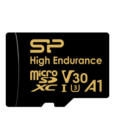 Silicon Power Flash memory card | Golden Series | 64 GB | Flash memory class A1, V30, UHS-I U3 | microSDXC