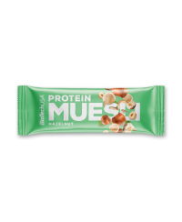 Baltyminis batonėlis BioTechUSA Muesli Bar, su lazdyno riešutais, 30 g